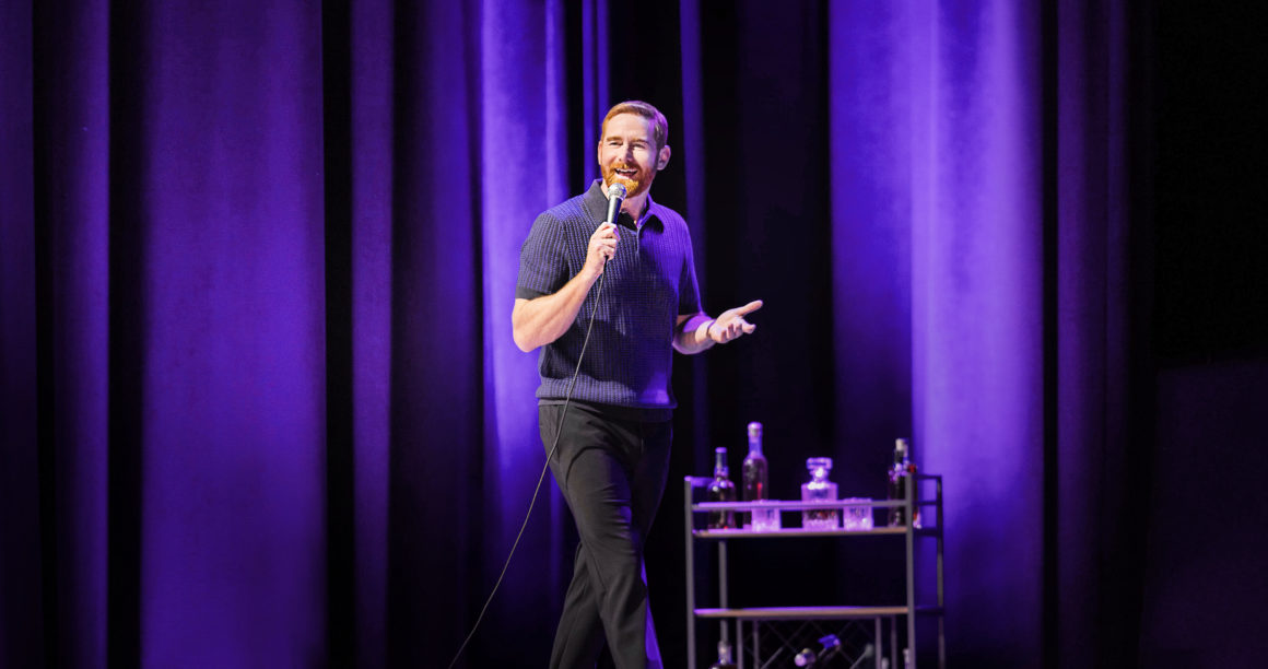 The ReVue Stage Andrew Santino's 'Cheeseburger' on Netflix