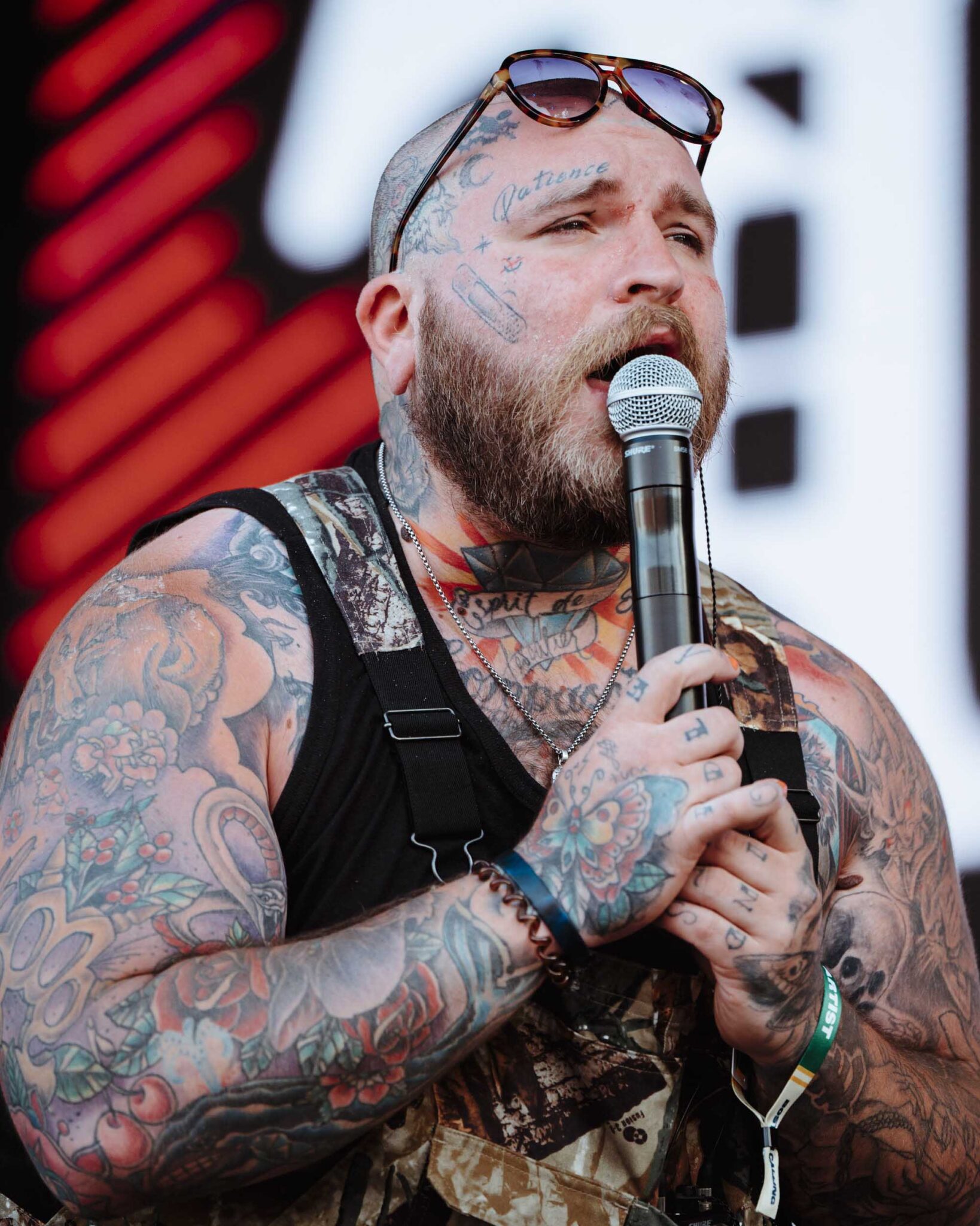 Boston Calling Photo Gallery Teddy Swims live on the Blue Stage