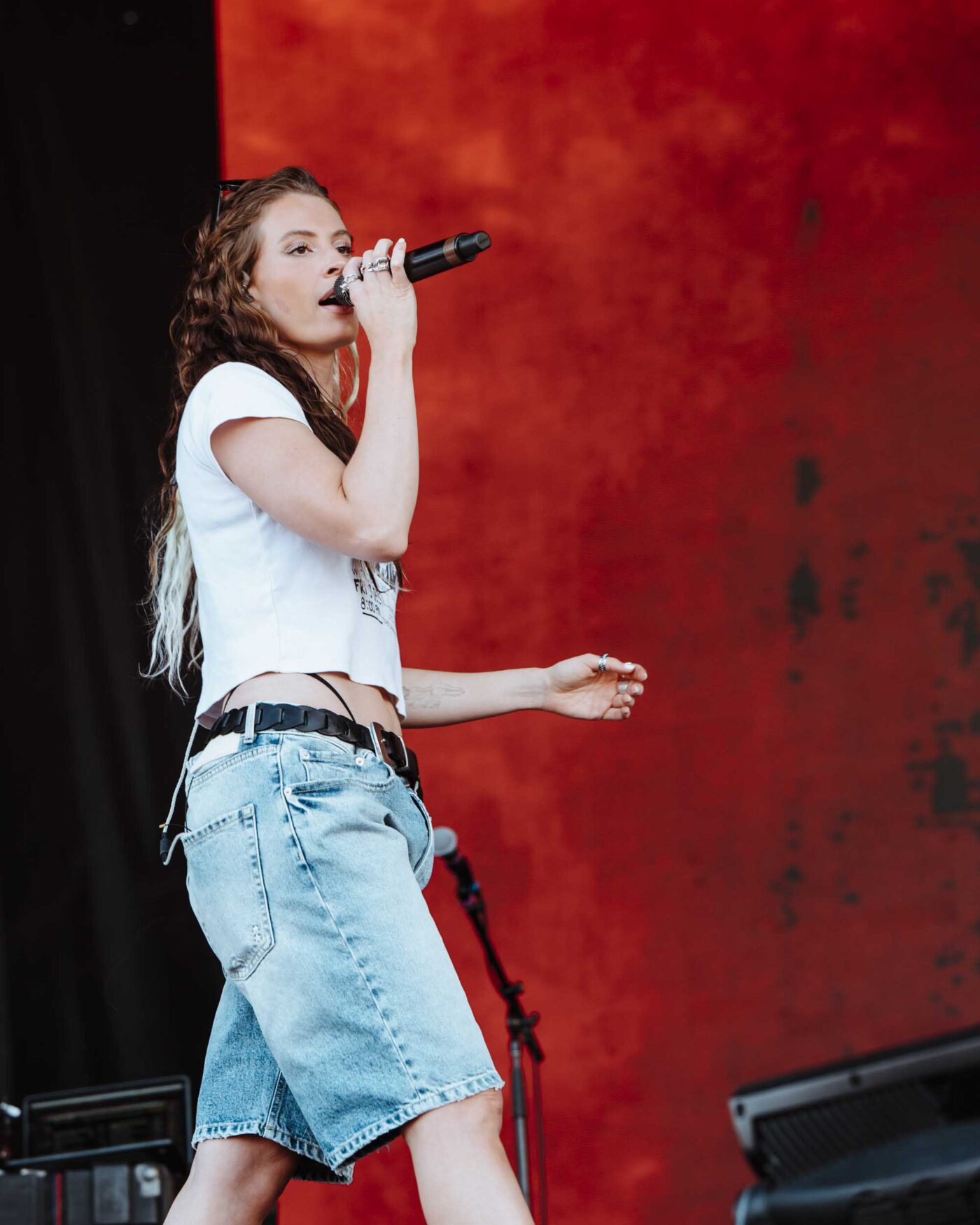 Boston Calling Photo Gallery Fletcher live on the Blue Stage