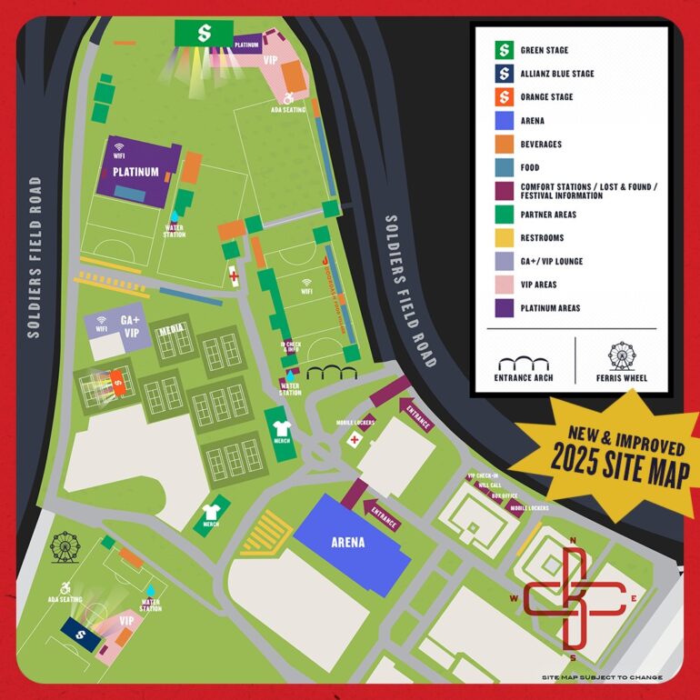 Boston Calling unveils layout changes for 2025 festival