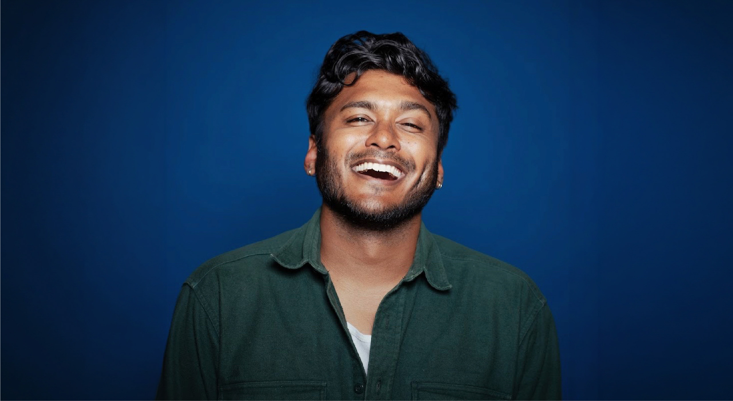 Usama Siddiquee is looking to have a 'Funny AF' Wilbur debut