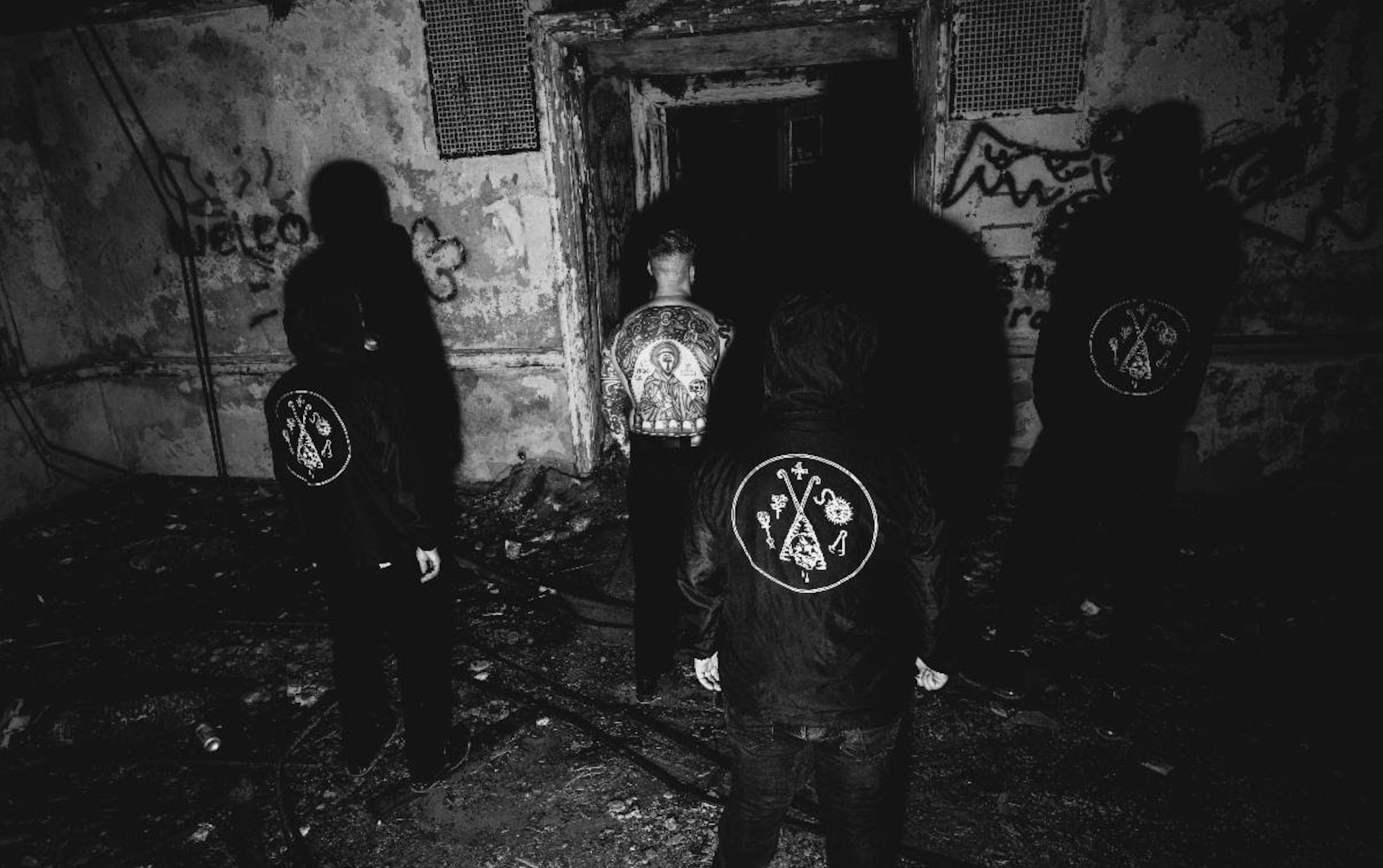 Bleached Cross embrace a spectral bond of lost love in 'Blood Moon' - Vanyaland